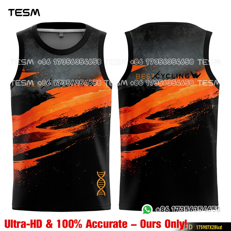 Cycling Jersey - Rompi Tanpa Lengan Pria untuk Anak,