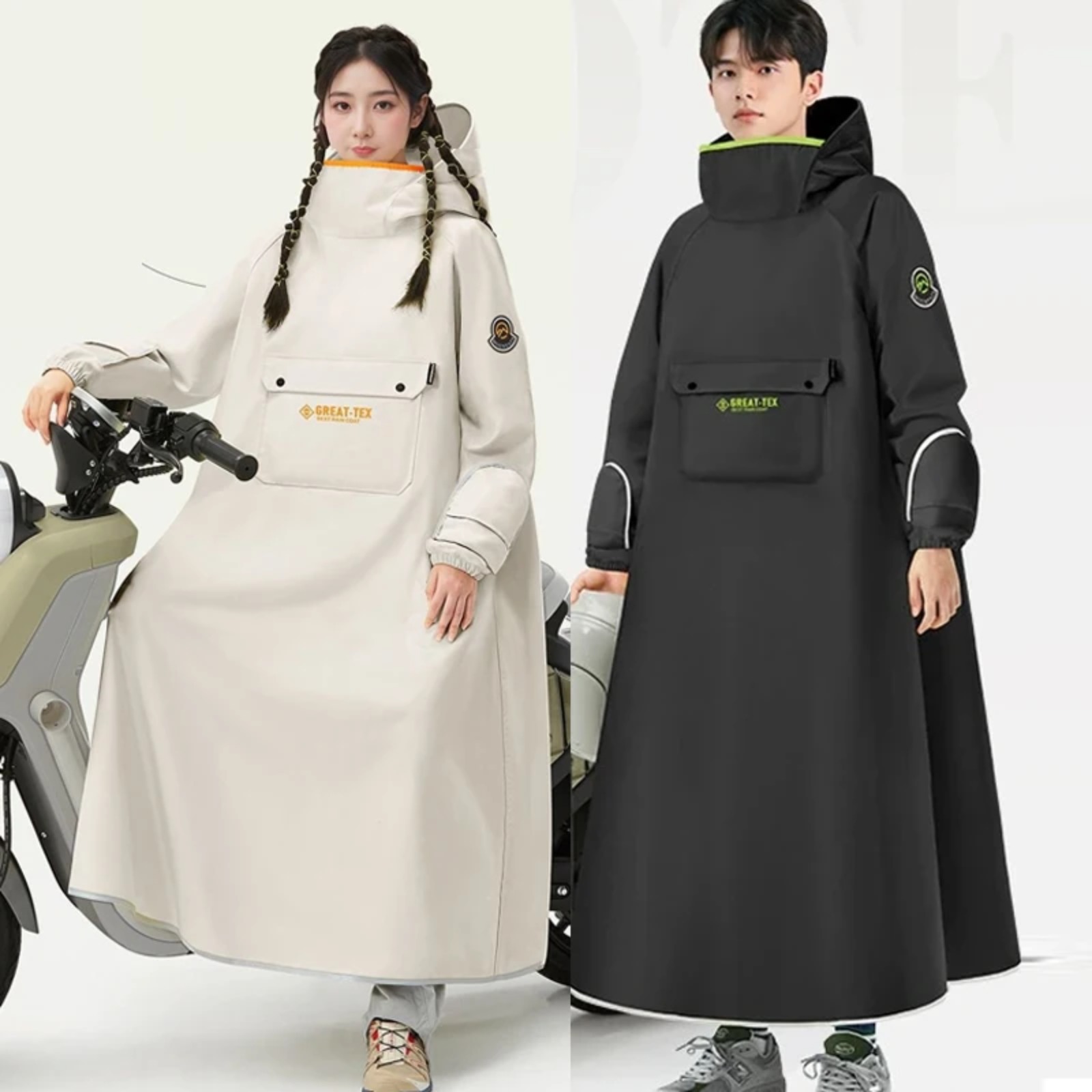 Cycling Gear In Rain - Jas Hujan Anti Air untuk Bersepeda,