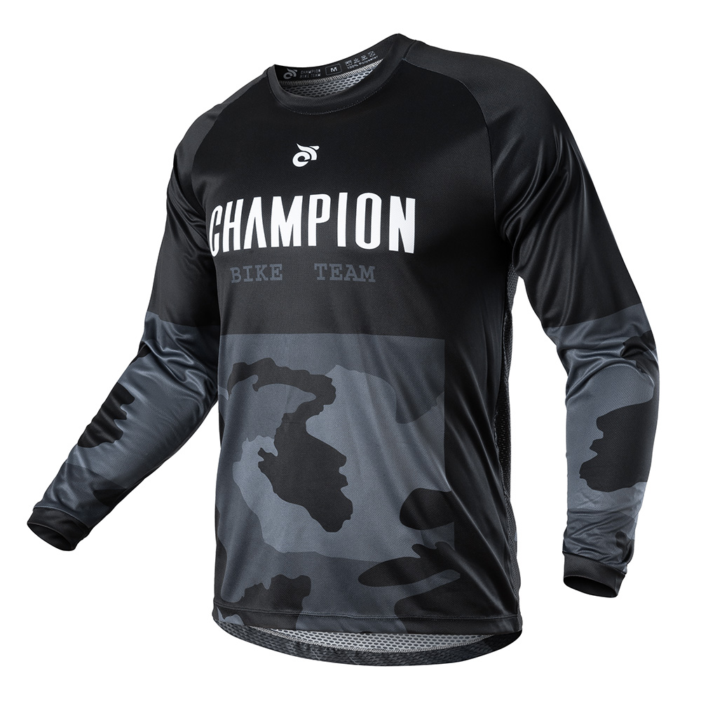 Cycling Jersey - Jersey Bersepeda Downhill Lengan Panjang Tipis