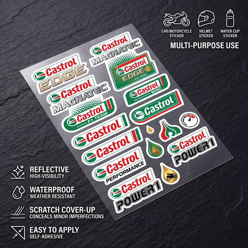 Bicycle Helmet - Untuk Stiker Tahan Air Reflektif Serbaguna