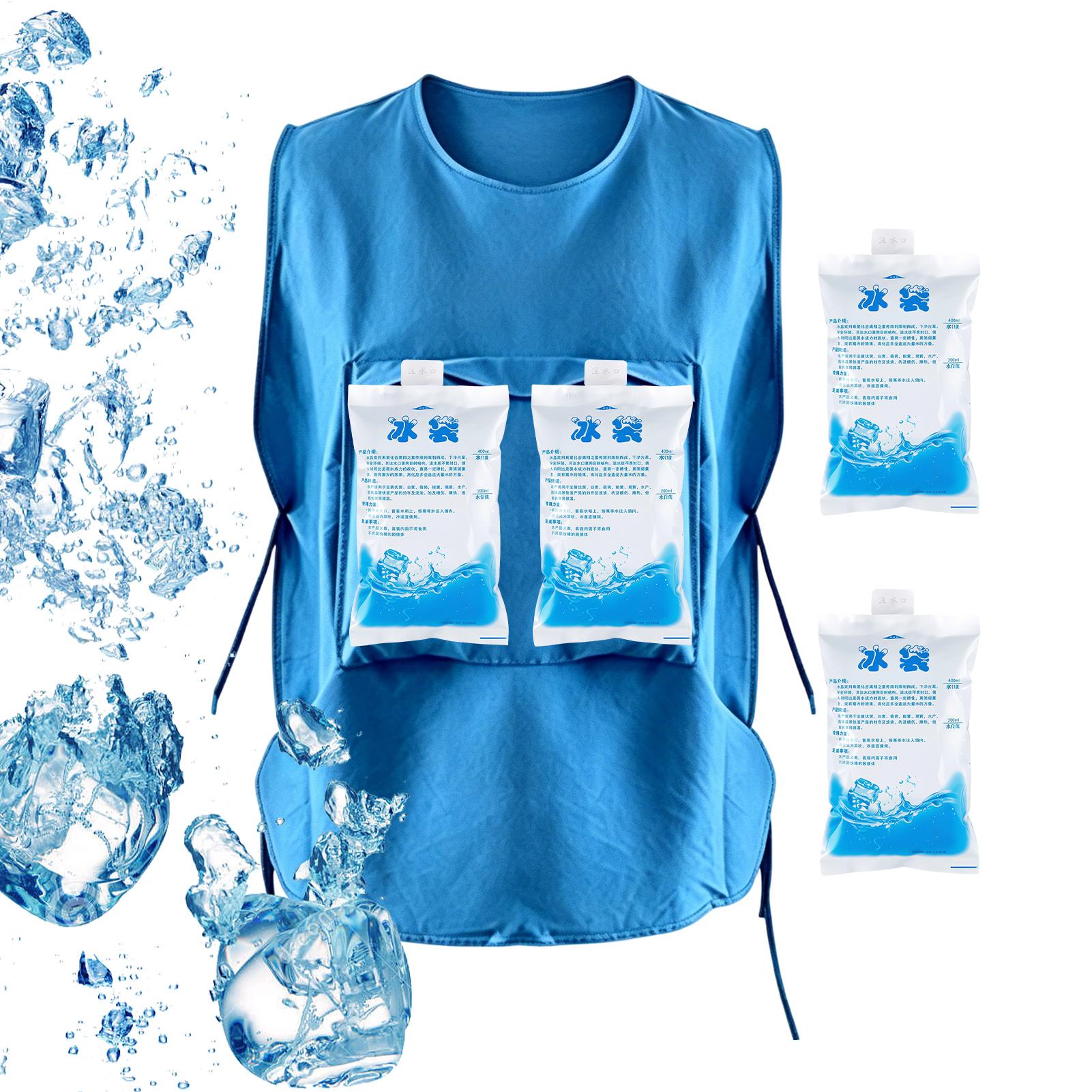 Cycling Gear For Cold Weather - 4 Paket Gel Es Rompi Pendingin