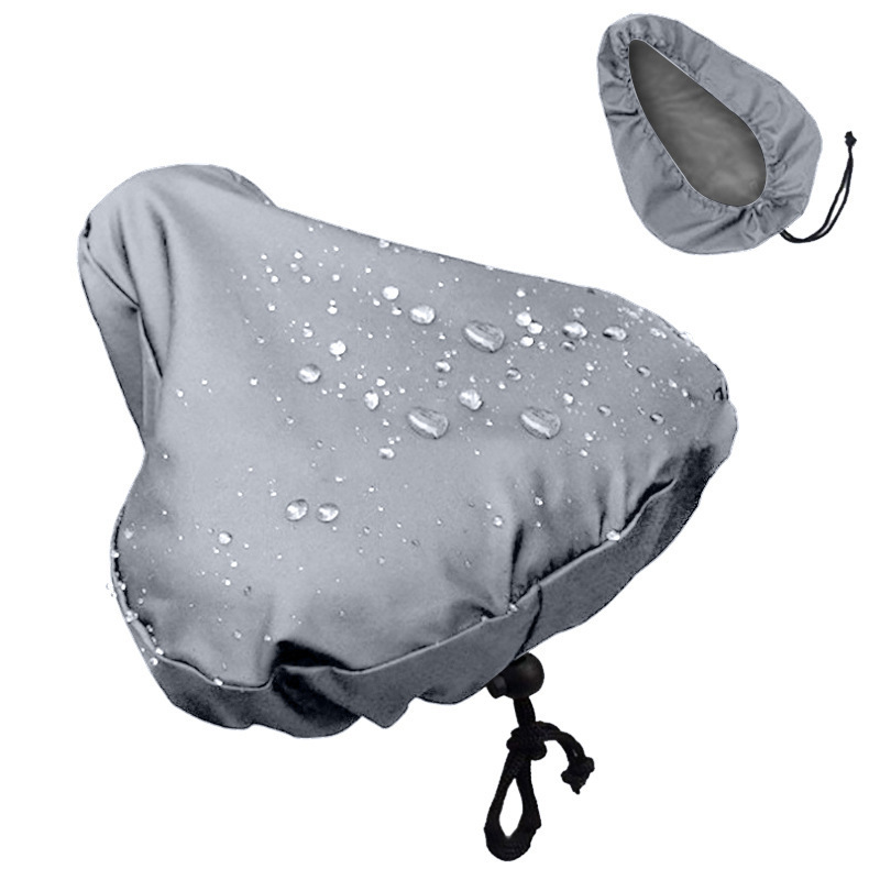 Cycling Gear In Rain - Penutup Hujan Sadel Sepeda Kain Oxford