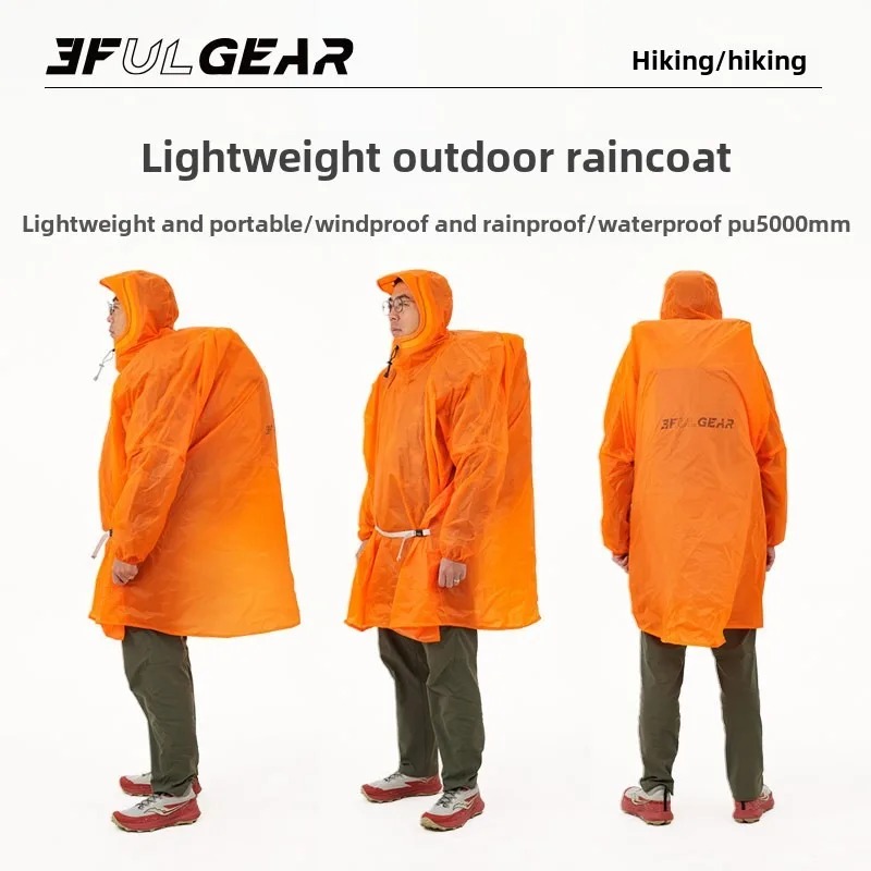 Cycling Gear In Rain - Jas Hujan Ultralight 3F UL GEAR