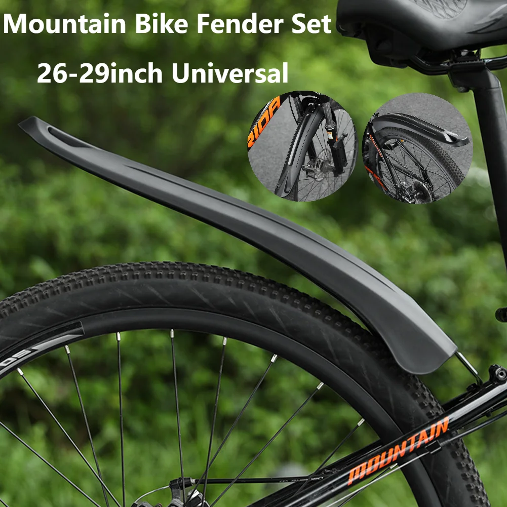 Bike Fender Set - 2 Buah Spatbor Sepeda PP Plastik