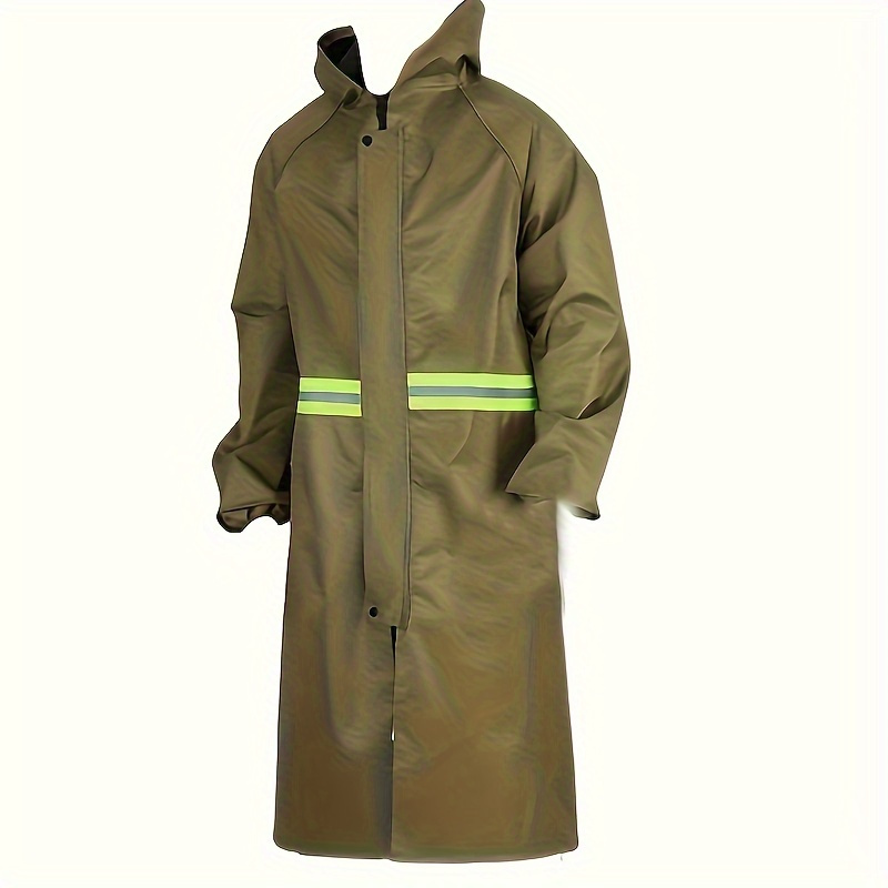 Cycling Gear In Rain - Jas Hujan Reflektif Tahan Air, Ponco