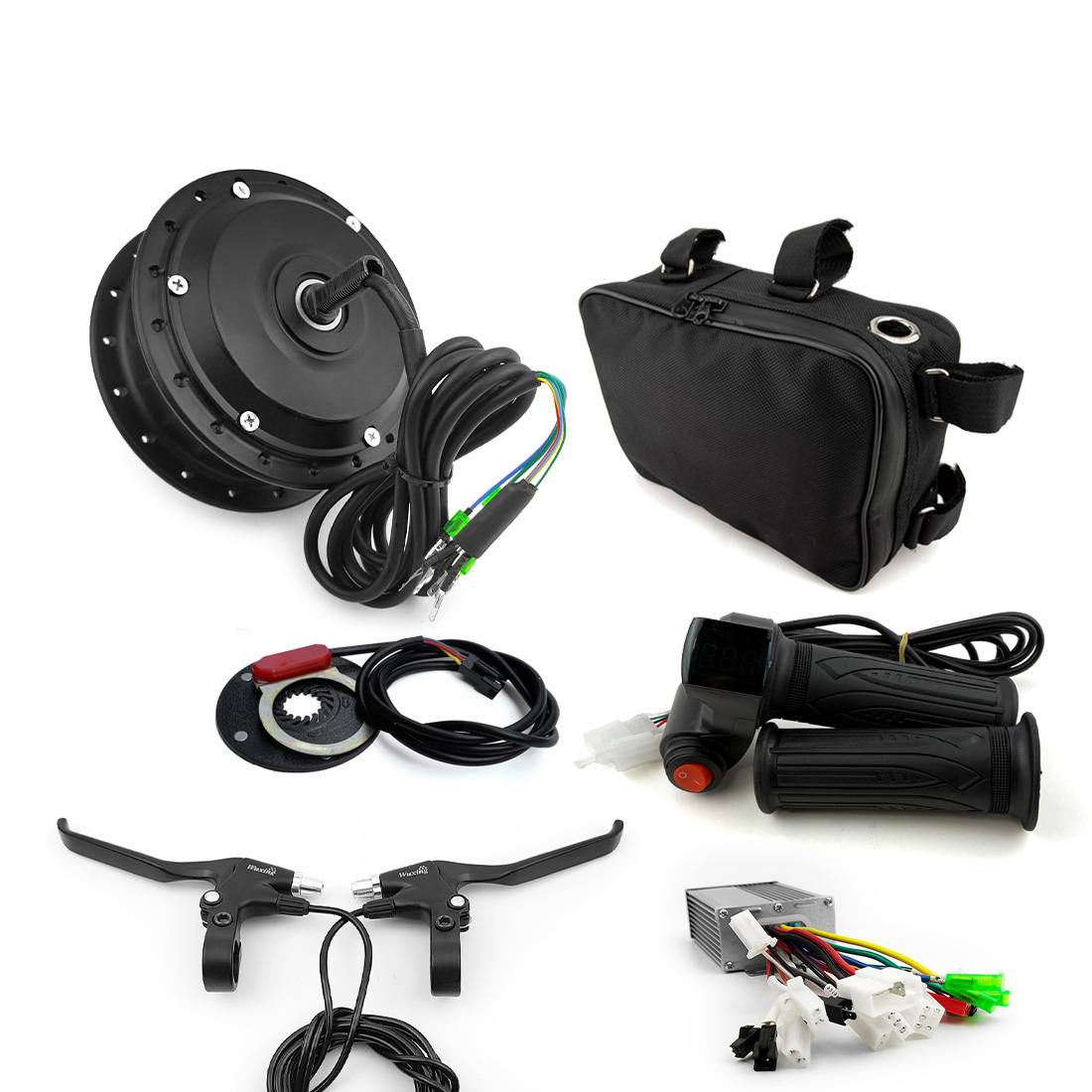 Cycling Gear Hub - Q02 250W Kit Konversi Throttle Motor