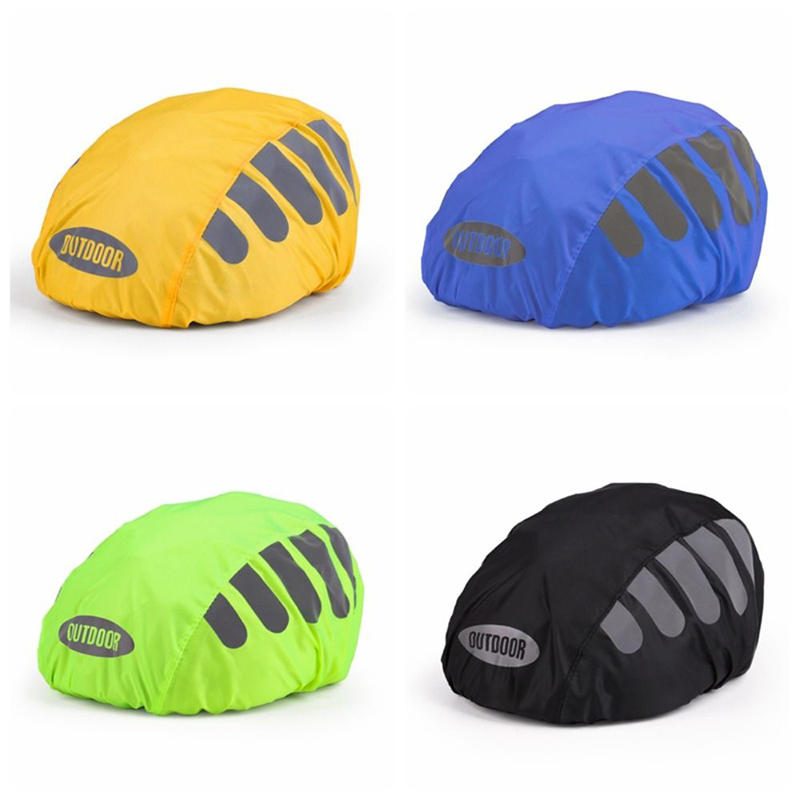Cycling Gear In Rain - 1 Buah Helm Sepeda Penutup Hujan