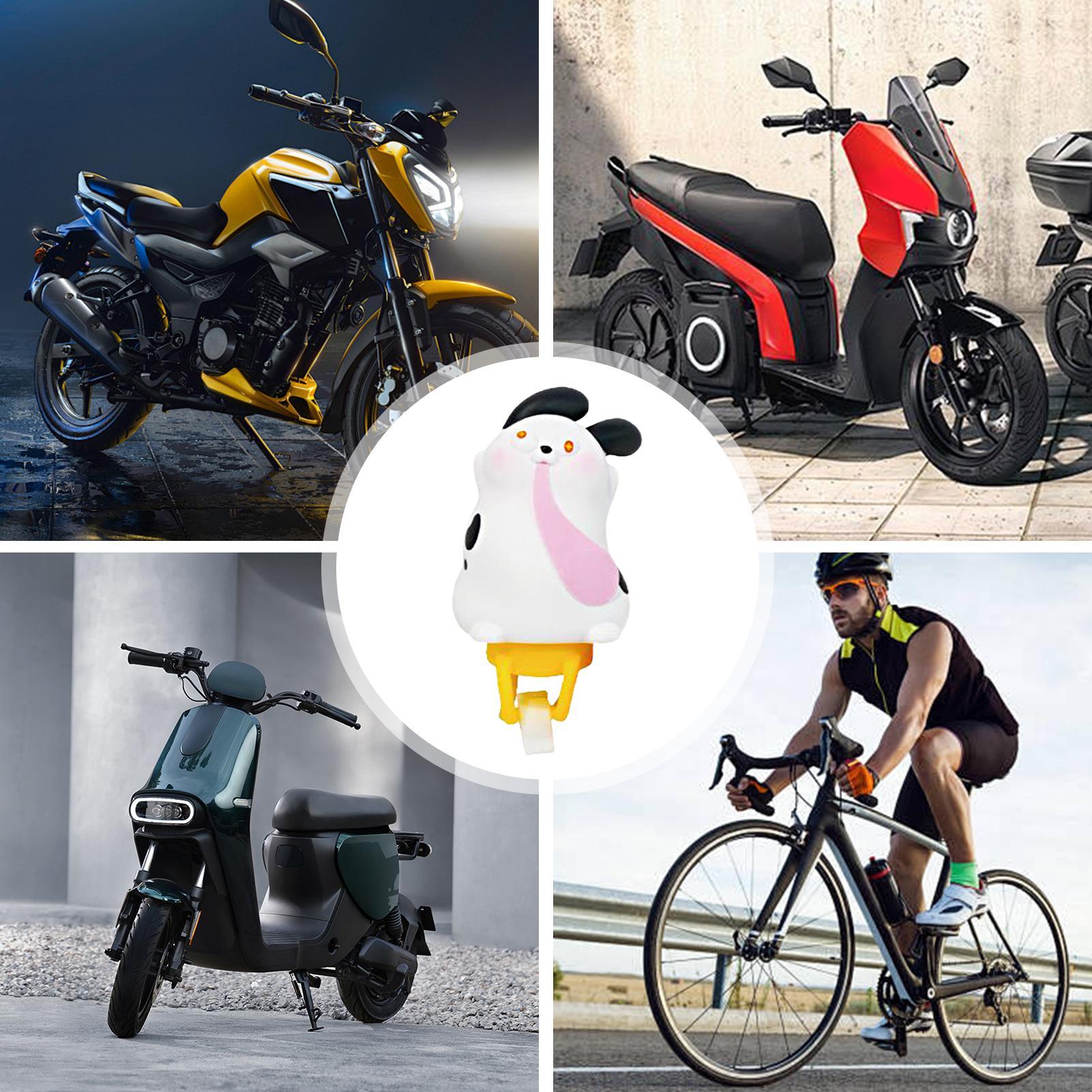 Bicycle Helmet - Ornamen Sepeda Kartun Hewan Dekorasi Stang
