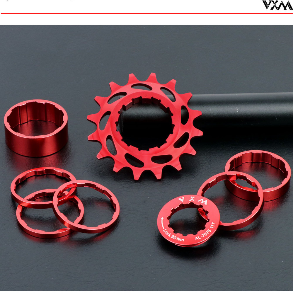 Cycling Gear Hub - Kit Konversi Cogset Single Speed Sepeda