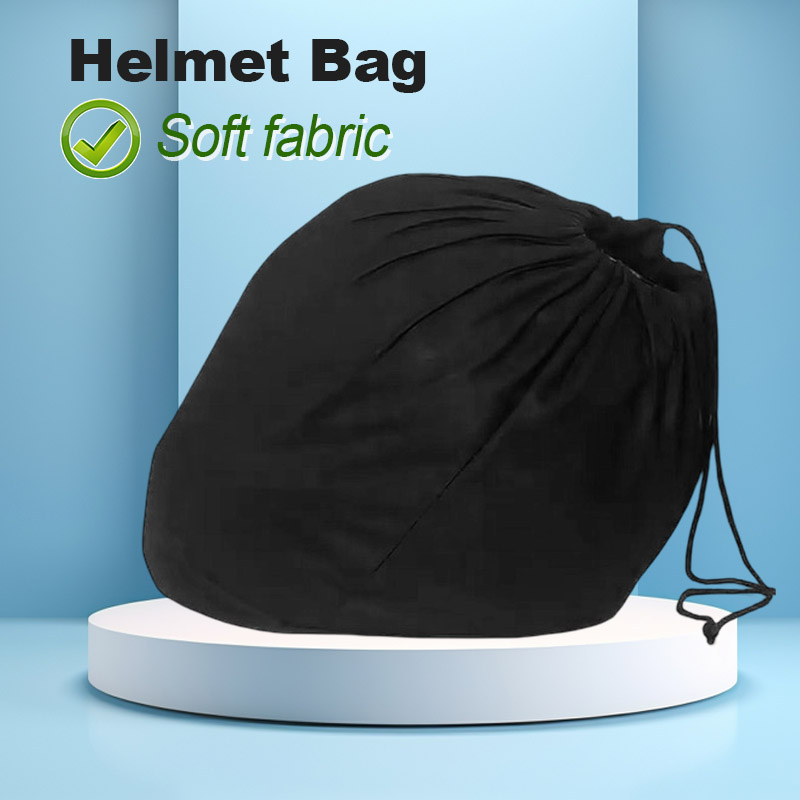 Bicycle Helmet - Tas Helm Lembut dengan Kantong Serut