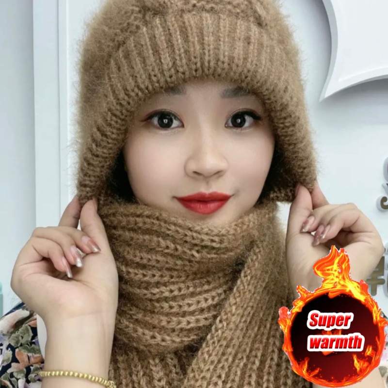 Set Topi Rajut Wanita dengan S - Cycling Gear For Cold Weather ulasan dan harga