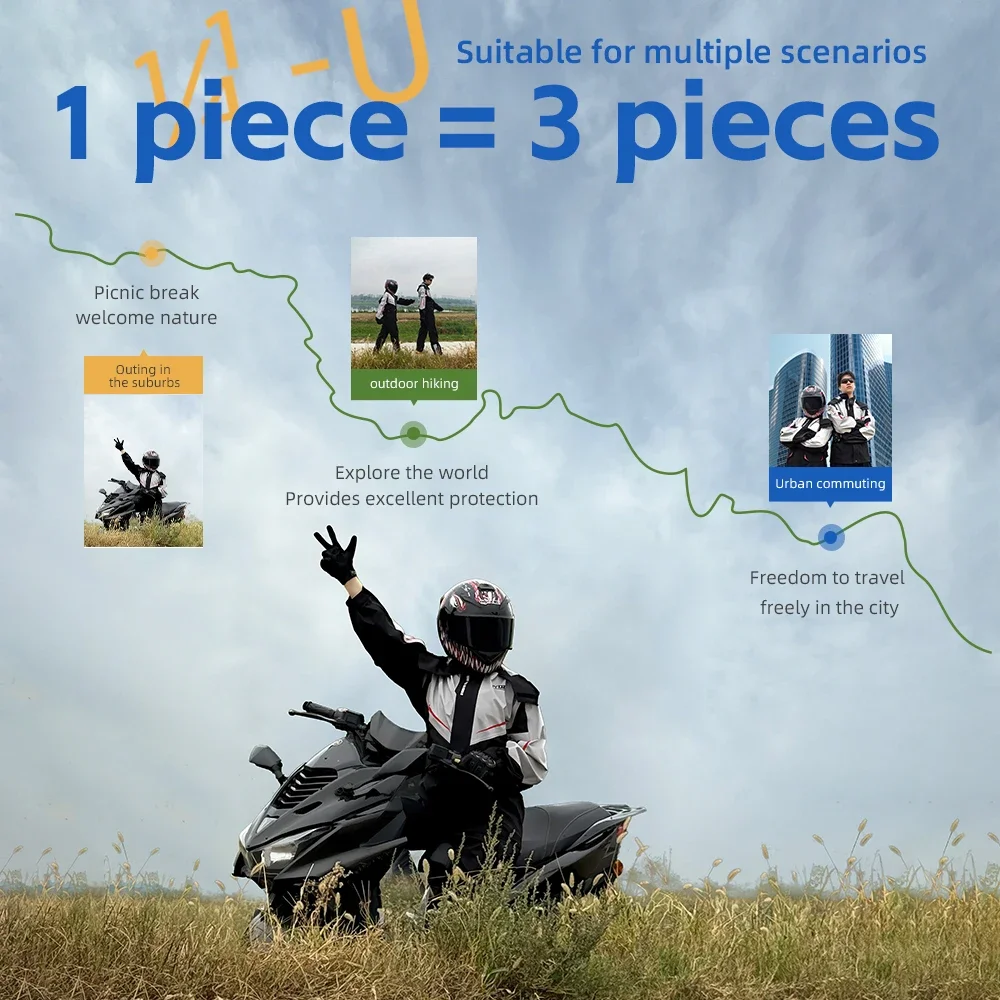 Jas Hujan Sepeda Motor Pria da - Cycling Gear In Rain ulasan dan harga
