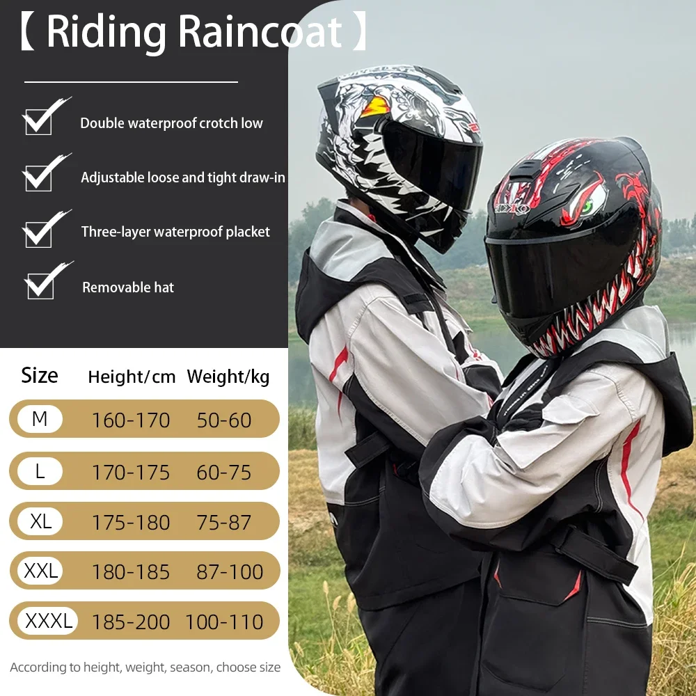 Jas Hujan Sepeda Motor Pria da - Cycling Gear In Rain ulasan dan harga