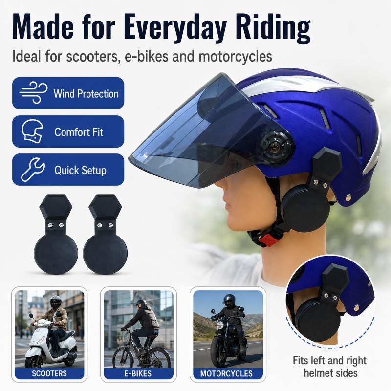 Penutup Telinga Helm Model Jep - Bicycle Helmet ulasan dan harga