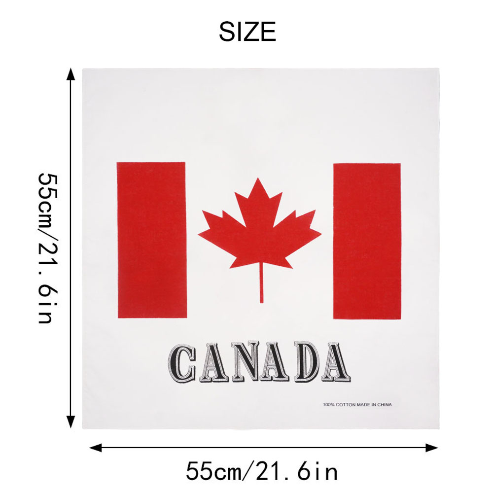 Hip Hop bendera Kanada Bandana - Cycling Gear Canada ulasan dan harga