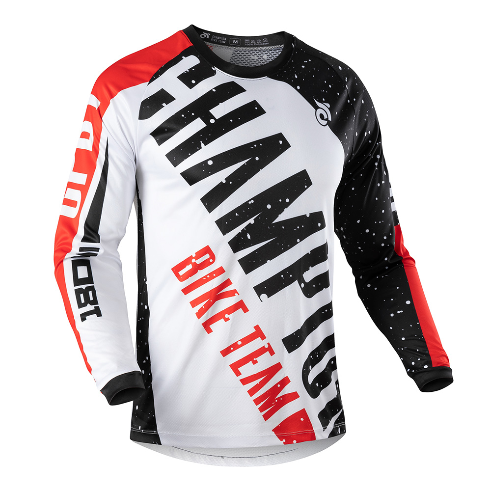 Jersey Bersepeda Downhill Leng - Cycling Jersey ulasan dan harga