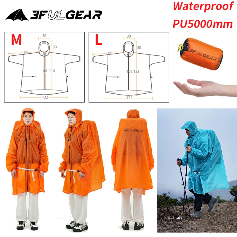 Jas Hujan Ritsleting UL GEAR 3 - Cycling Gear In Rain ulasan dan harga