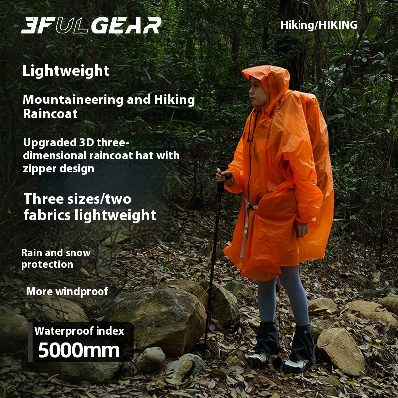 Jas Hujan Ritsleting UL GEAR 3 - Cycling Gear In Rain ulasan dan harga