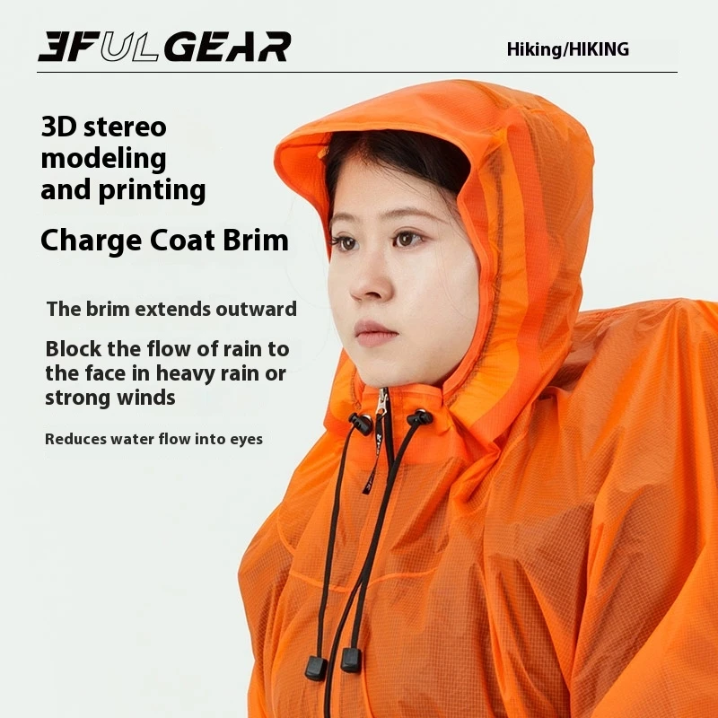 Jas Hujan Ritsleting UL GEAR 3 - Cycling Gear In Rain ulasan dan harga