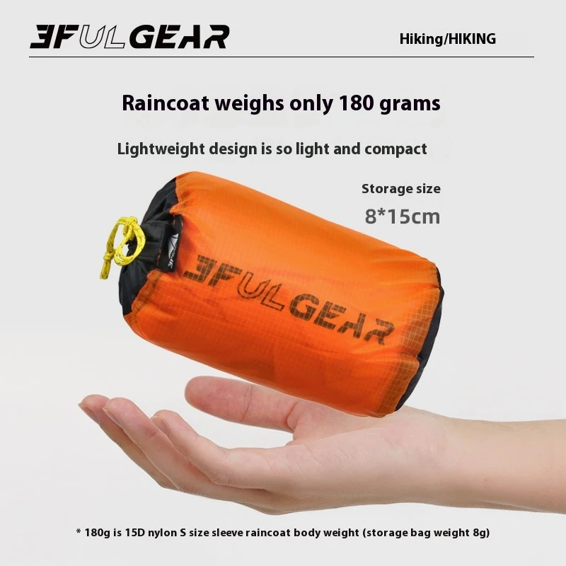Jas Hujan Ritsleting UL GEAR 3 - Cycling Gear In Rain ulasan dan harga
