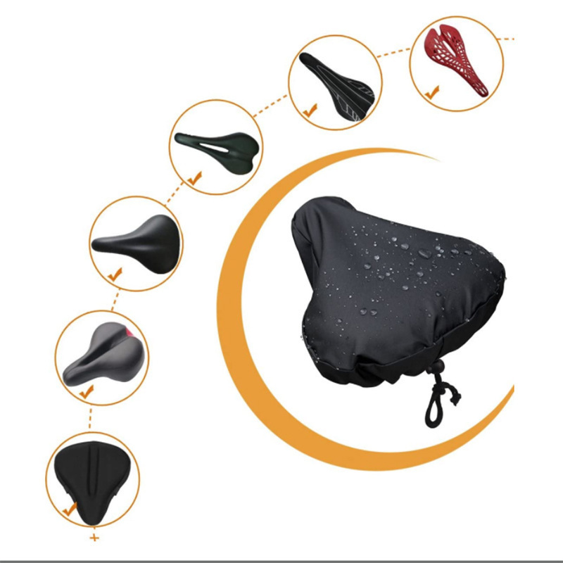 Penutup Hujan Sadel Sepeda Kai - Cycling Gear In Rain ulasan dan harga