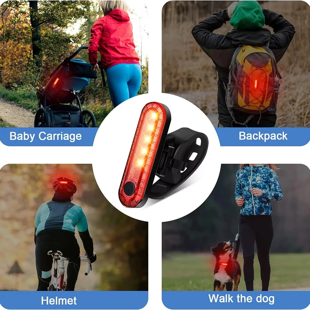 Lampu Belakang Sepeda USB Isi  - Bicycle Helmet ulasan dan harga