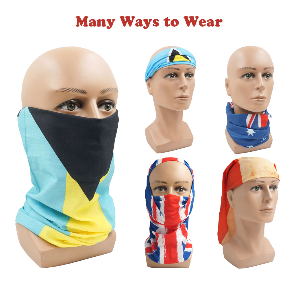 Bandana bendera negara Persema - Cycling Gear Canada ulasan dan harga