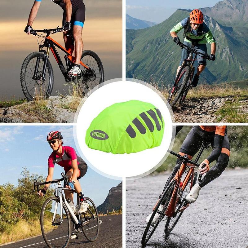 1 Buah Helm Sepeda Penutup Huj - Cycling Gear In Rain ulasan dan harga
