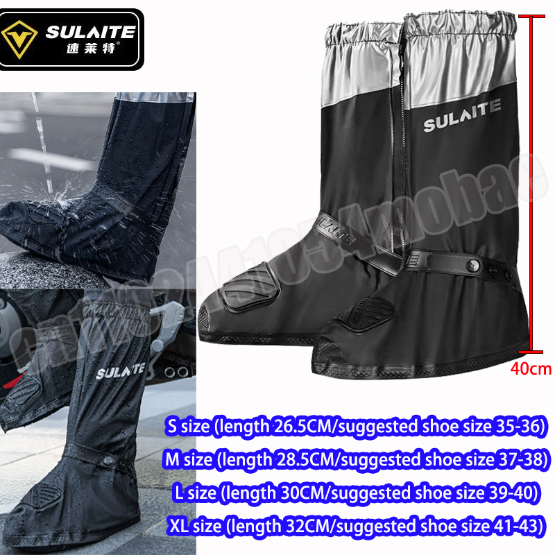 SULAITE Sepatu Bot Hujan Seped - Cycling Gear In Rain ulasan dan harga