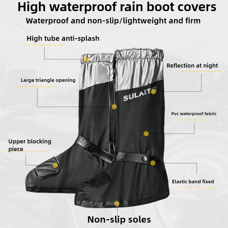 SULAITE Sepatu Bot Hujan Seped - Cycling Gear In Rain ulasan dan harga