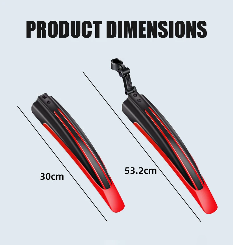 2 buah Fender sepeda Set pelin - Bike Fender Set ulasan dan harga